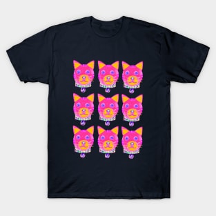 Gata psicodélico T-Shirt